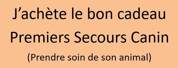 Bon cadeau secourisme canin toulouse occitanie